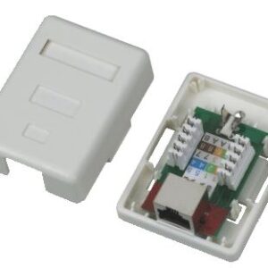 DATACOM STP jednozásuvka nad omietku Cat5e 1 x RJ45