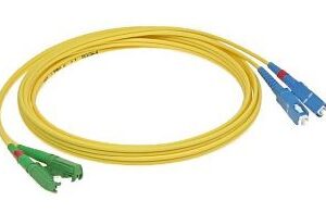 Patchcord FO duplex E2000/APC-SC/UPC 9/125um SM 10m, OS2
