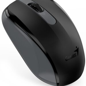 Genius NX-8008s/Kancelárska/Optická/1 200 DPI/Bezdrôtová USB/Čierna-šedá