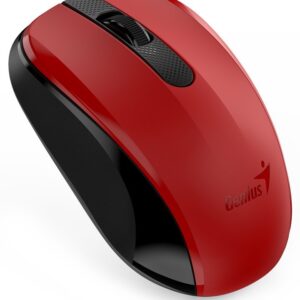 Genius NX-8008s/Kancelárska/Optická/1 200 DPI/Bezdrôtová USB/Červená