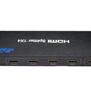 HDMI 1.4a splitter 1-4 portov kovový, 3D, FullHD