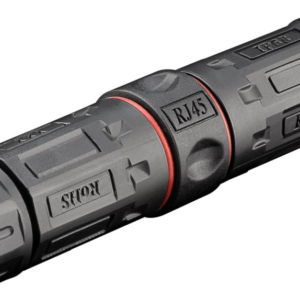 PromiumCord Vodotesný prepojovací box 2x RJ45 female (8P8C) pre káble Cat.6, tienený