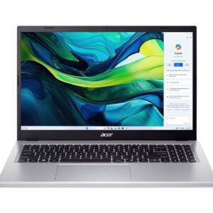 Acer Aspire Go 15/AG15-71P-56P0/i5-1334U/15,6"/FHD/16GB/512GB/UHD/W11H/Silver/2R