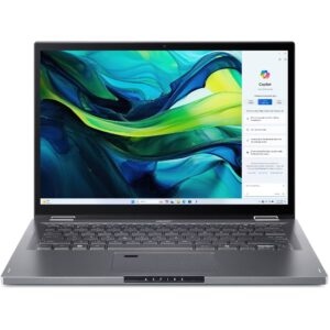 Acer Aspire Spin 14/ASP14-52MTN-541L/U5-115U/14"/WUXGA/T/16GB/512GB/Intel int/W11H/Gray/2R
