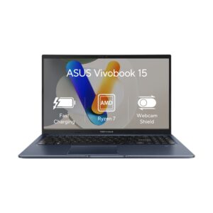 ASUS Vivobook 15/M1502YA-NJ587W/R7-5825U/15,6"/FHD/16GB/512GB SSD/RX Vega 8/W11H/Blue/2R