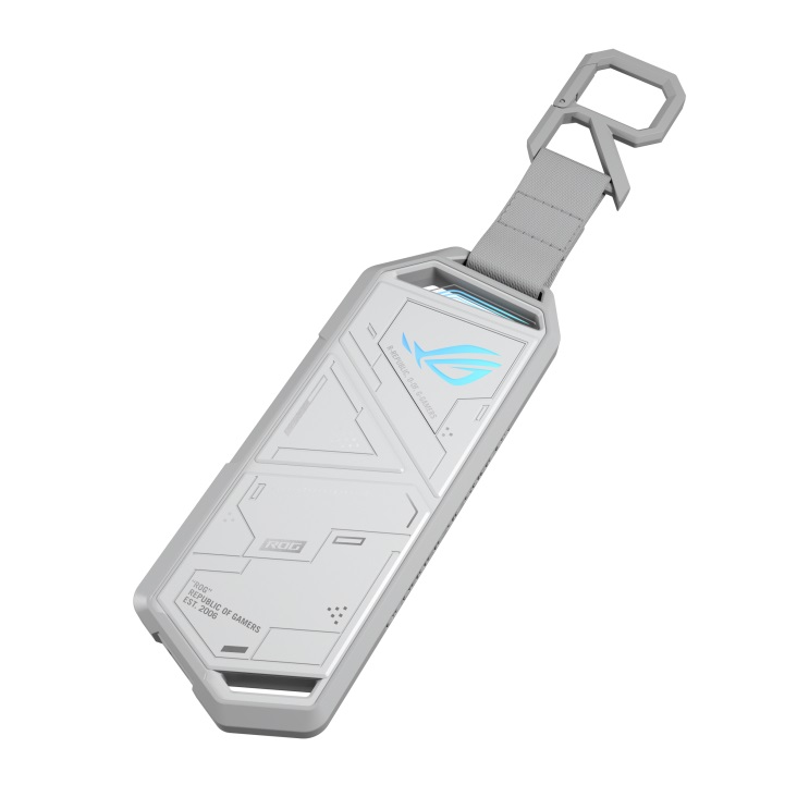 ASUS STRIX ARION biely M.2 NVMe Alu SSD 10 Gbps USB-C/A case (ESD-S1C)