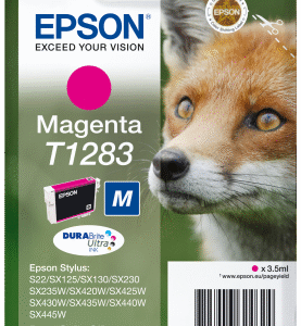 Epson Singlepack Magenta T1283 DURABrite Ultra Ink
