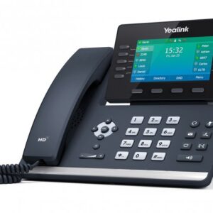 Yealink SIP-T54W, IP Tel, PoE, 4,3" bar. LCD, 10, prog. hr, GigE