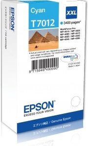 WP4000/4500 Series Ink Cartridge XXL Cyan 3.4k