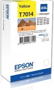 WP4000/4500 Series Ink Cartridge XXL Yellow 3.4k