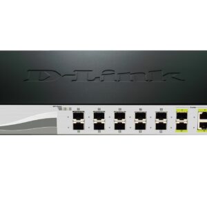 D-Link DXS-1210-12SC Smart Managed Switch, 10x10 SFP+, 2 x Combo 10GBase-T/SFP+ ports