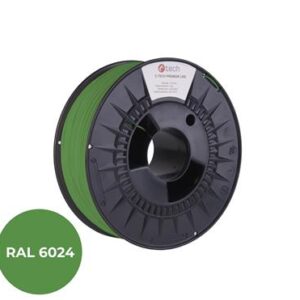 Tlačová struna (filament) C-TECH PREMIUM LINE, PLA, dopravná zelená, RAL6024, 1,75mm, 1kg