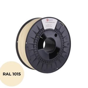 Tlačová struna (filament) C-TECH PREMIUM LINE, PLA, slonová kosť svetlá, RAL1015, 1,75mm, 1kg