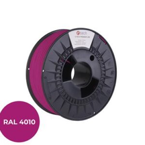 Tlačová struna (filament) C-TECH PREMIUM LINE, PETG, telekomunikačná fialová, RAL4010, 1,75mm, 1kg
