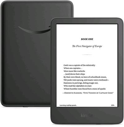E-book Amazon Kindle Touch 2024 (16 GB), čierna, s reklamou