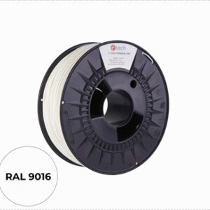 Filament C-TECH PREMIUM LINE, TPU 90A, flexibilný, dopravná biela, RAL9003, 1,75mm, 1kg