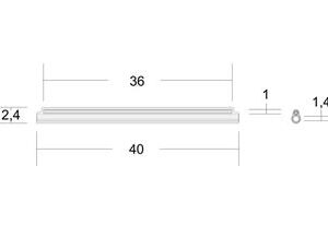Trubičková Ochrana Optického zvaru 40mm priehľadná 100ks
