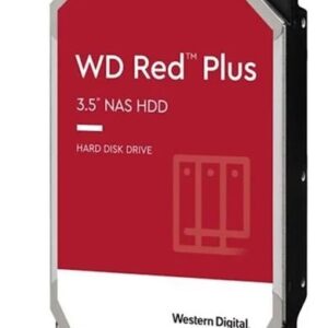 QNAP WD, HDD, Red Plus, SATA III, 3.5-inch, 8TB, WD80EFPX