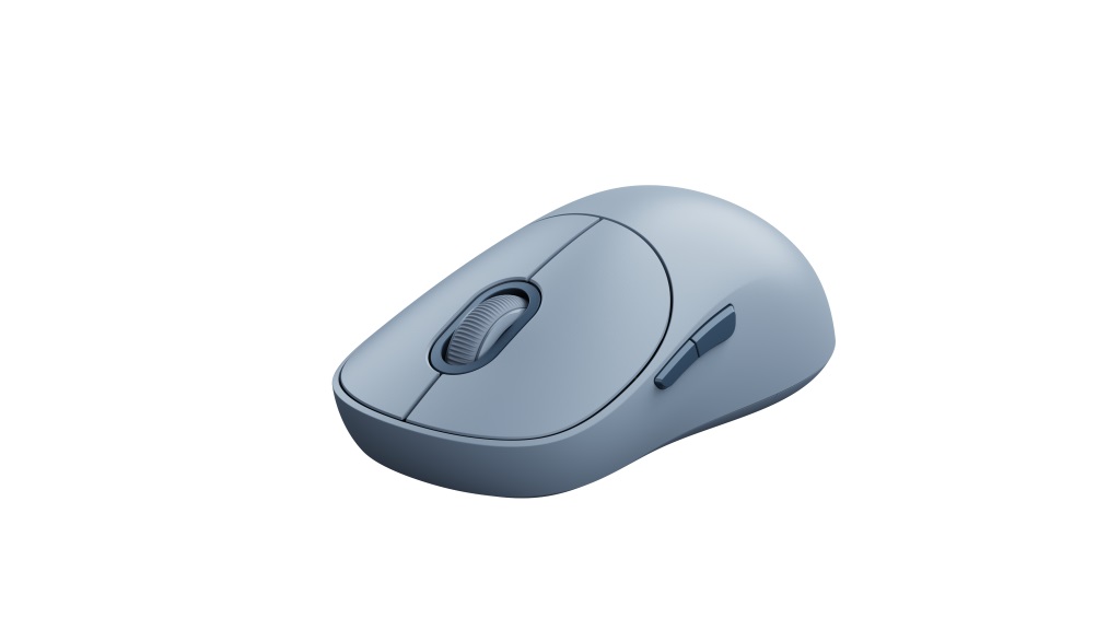 Xiaomi Wireless Mouse 3/Kancelárska/Optická/1 200 DPI/USB+BT/Modrá
