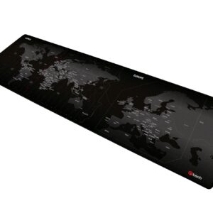 Podložka pod myš C-TECH MP-01W (World), 900x270x4mm, obšité okraje