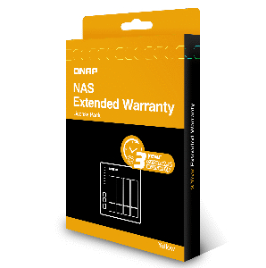 QNAP el. licencia, predĺženie záruky o 3 roky (LIC-NAS-EXTW-YELLOW-3Y-EI)
