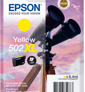 EPSON singlepack,Yellow 502XL,Ink,XL