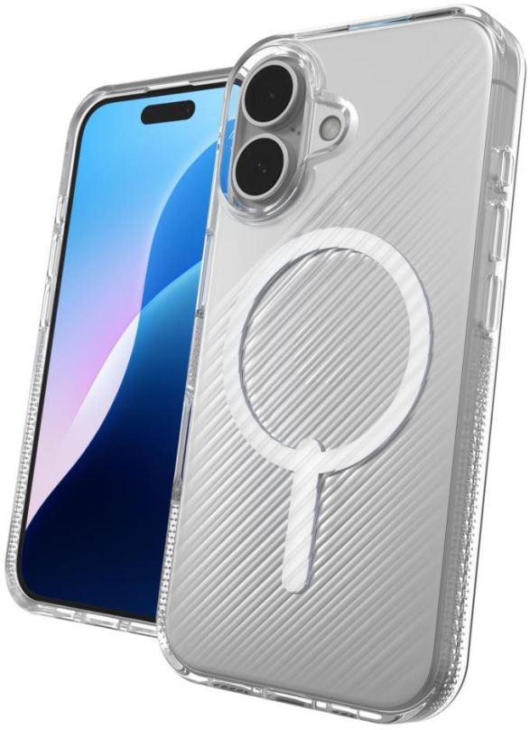 ZAGG kryt Luxe Snap Apple iPhone 16 Priehľadný