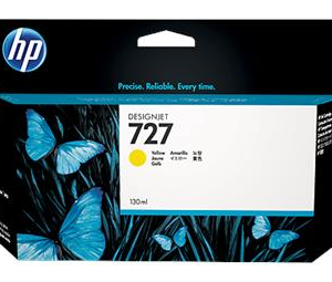 HP no 727 - žltá atramentová kazeta veľká, B3P21A